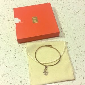 James Avery hook on bracelet and BU (Baylor) charm
